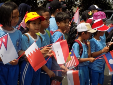 Kegiatan Torch Relay ASIAN GAMES 2018