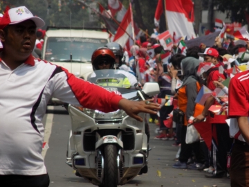 Kegiatan Torch Relay ASIAN GAMES 2018